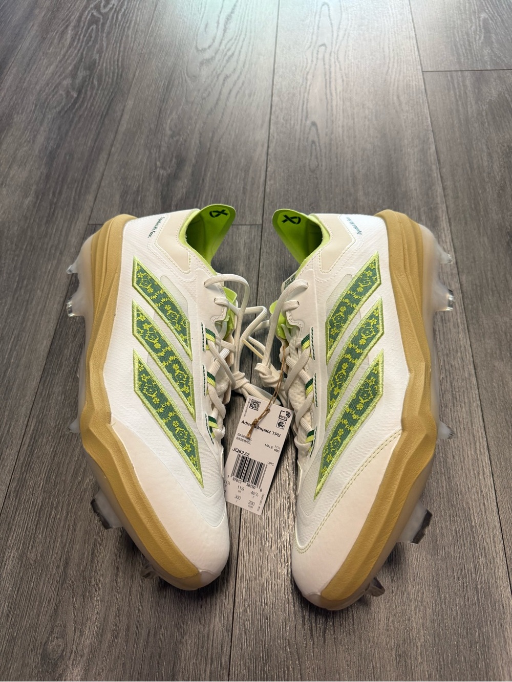 Adidas Adizero Impact TPU ‘Together We Face’ Baseball Cleats JQ8232 Men’s Sz 12
